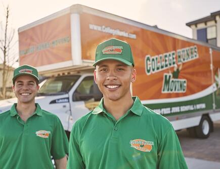 Hunks with truck