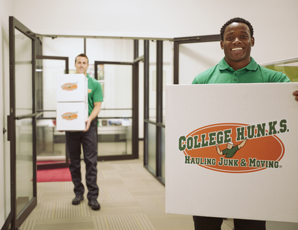 College Hunks Hauling Office Furniture