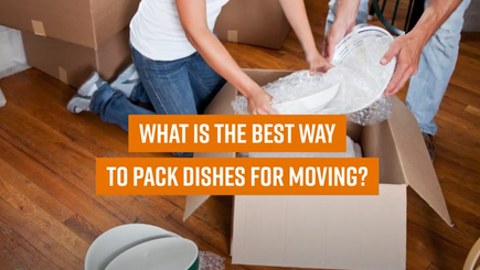 College Hunks tips on how to pack dishes 